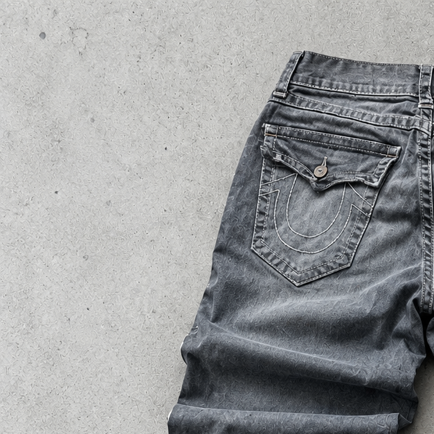 True Religion Jeans Grey Limited (W32 | DE 48)