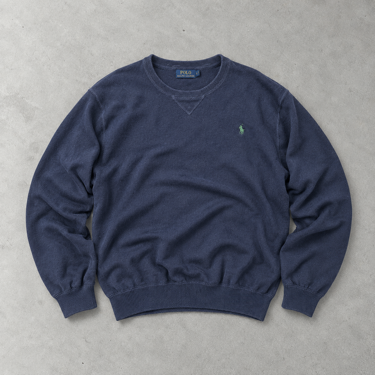Ralph Lauren Sweater Marineblau Rare (L)
