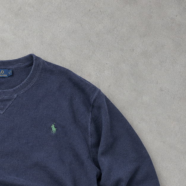 Ralph Lauren Sweater Marineblau Rare (L)