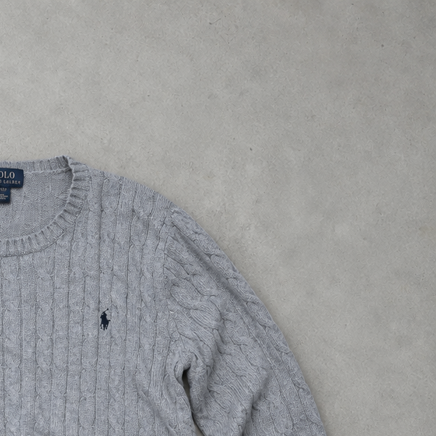 Ralph Lauren Sweater Grau Rare (M)