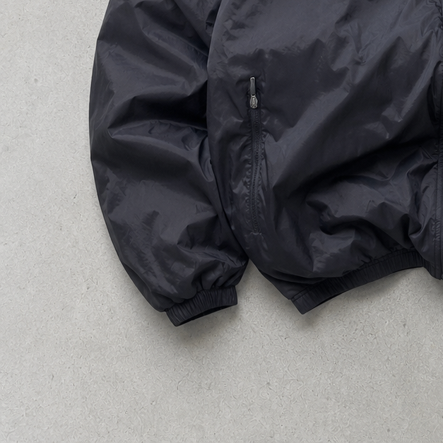 Y2K Nike Windbreaker Black White Rare (XL)