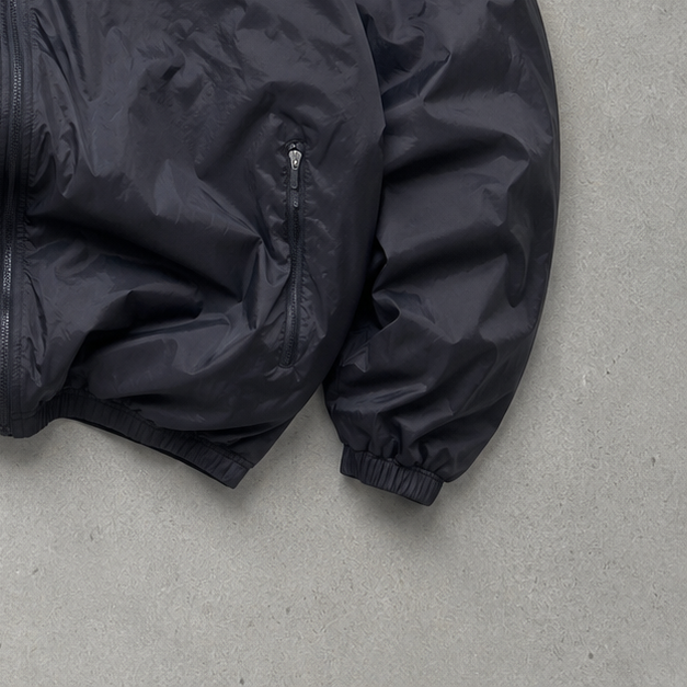 Y2K Nike Windbreaker Black White Rare (XL)