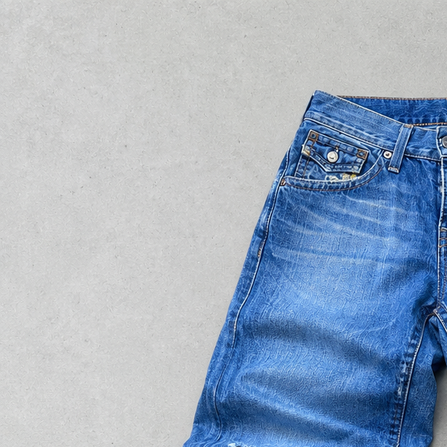 True Religion Jeans Blau, Marineblau Rare (W31 | DE 46)