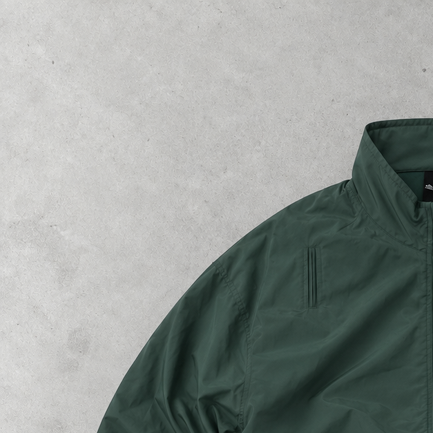 Adidas Track Jacket Dunkelgrün Rare (L)