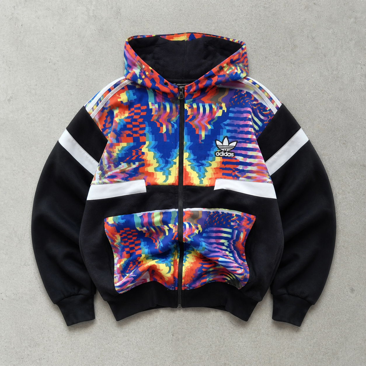 Adidas Jacket Bunt Rare (M) Stitched Logo