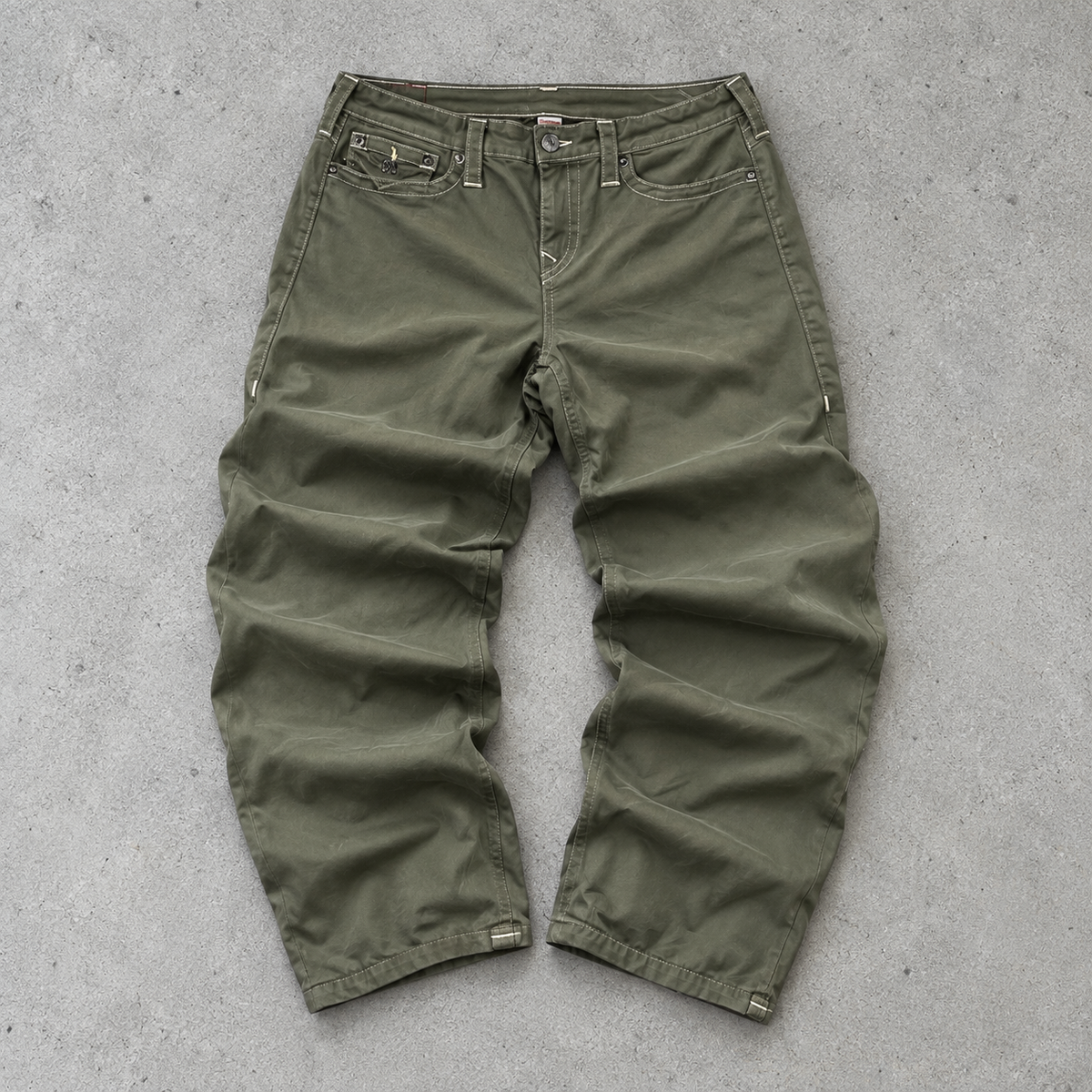 True Religion Slim Jeans Khaki Rare (W34 | DE 50)