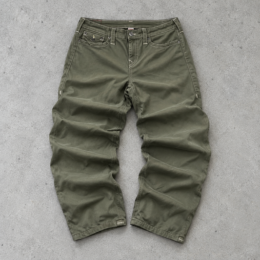 True Religion Slim Jeans Khaki Rare (W34 | DE 50)