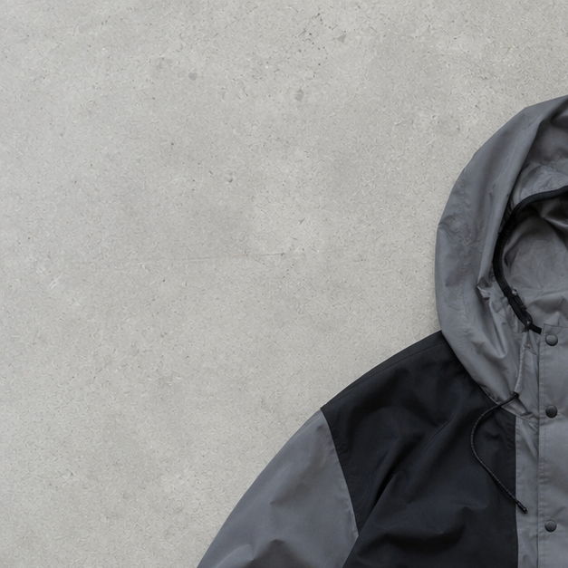The North Face Jacket Grey, Black Rare (L)