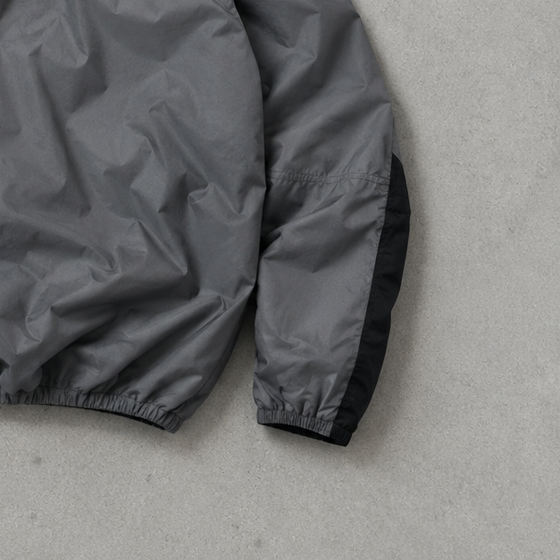 The North Face Jacket Grey, Black Rare (L)
