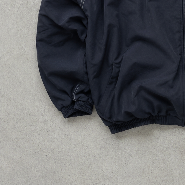 Y2K Reebok Windbreaker Black Rare (XL)