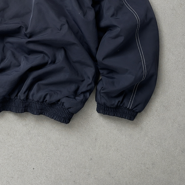 Y2K Reebok Windbreaker Black Rare (XL)