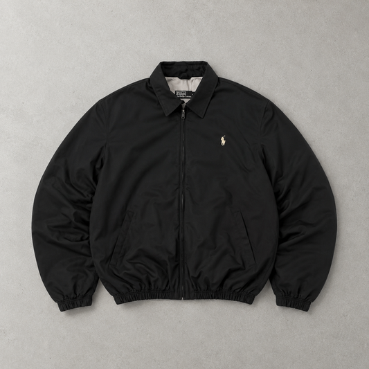 Ralph Lauren Harrington Jacket Schwarz Rare (L) #145