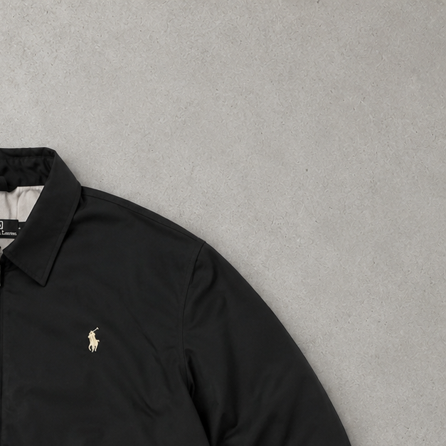 Ralph Lauren Harrington Jacket Schwarz Rare (L) #145