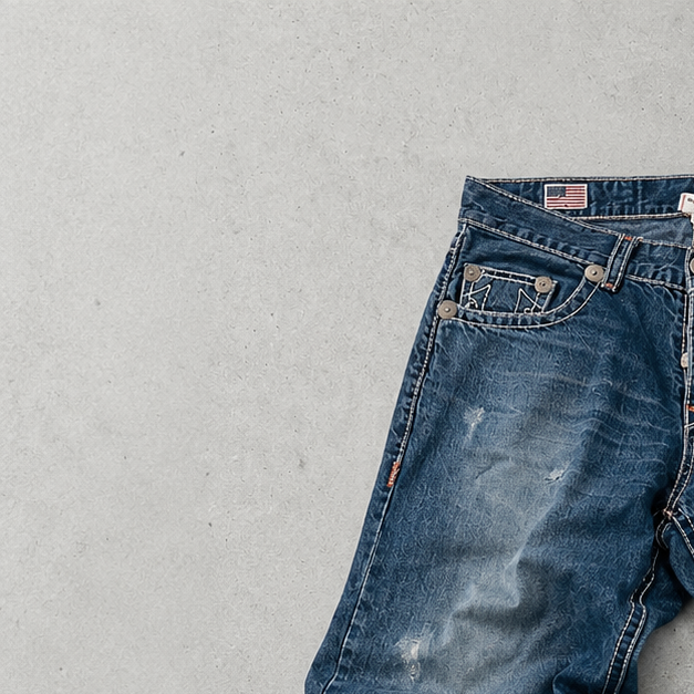 Vintage True Religion Jeans Blau Limited (W34 | DE 50)