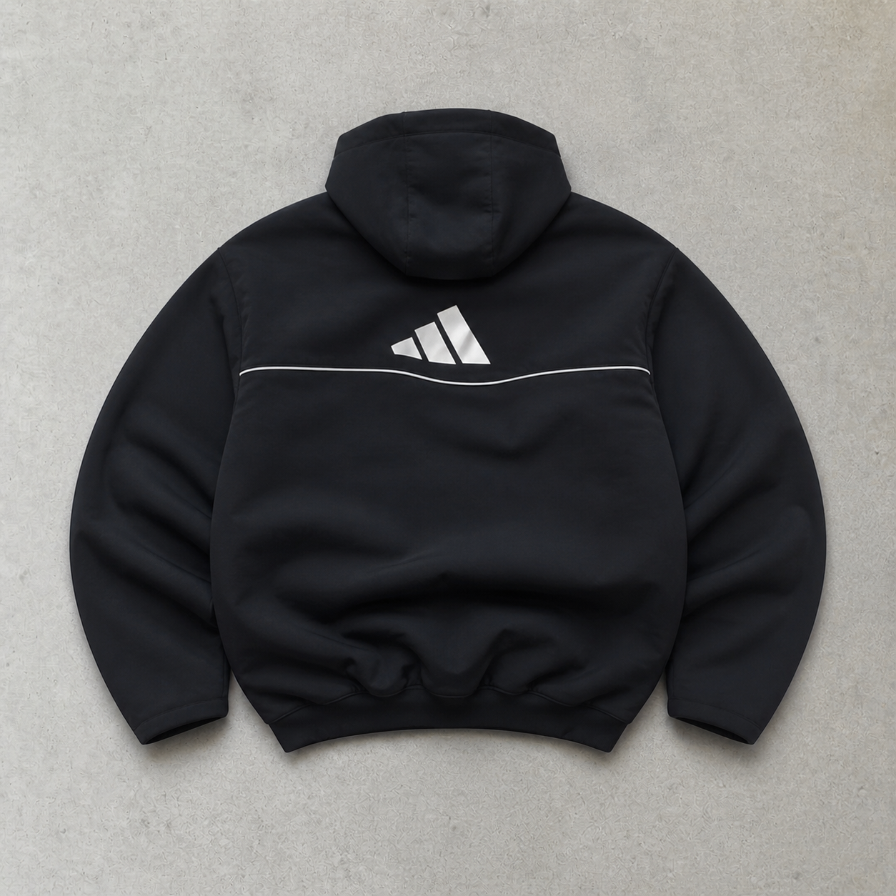 Adidas Streetwear Piece Marineblau Rare (M) Stitched Logo