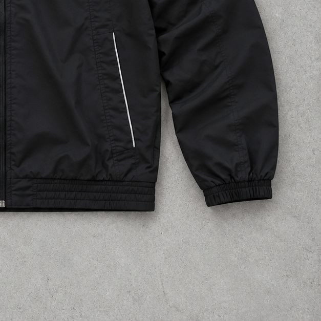2001 Adidas Windbreaker Black Rare (S)