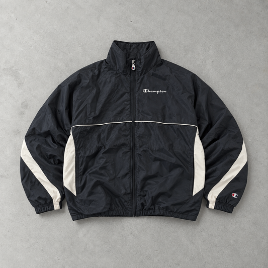 Champion Windbreaker Marineblau, Weiß Rare (XL)