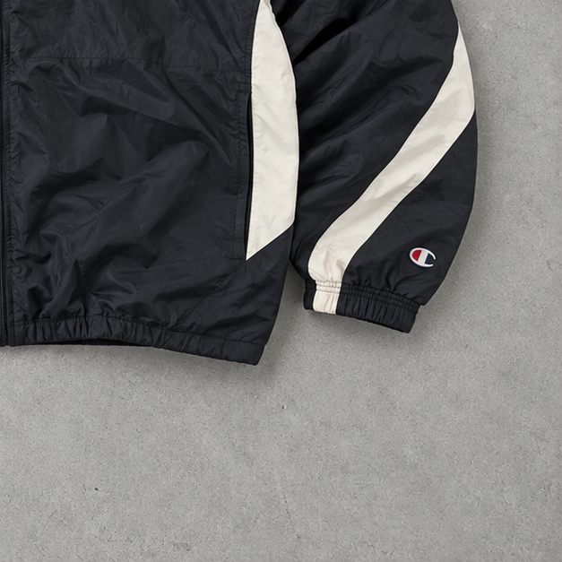 Champion Windbreaker Marineblau, Weiß Rare (XL)