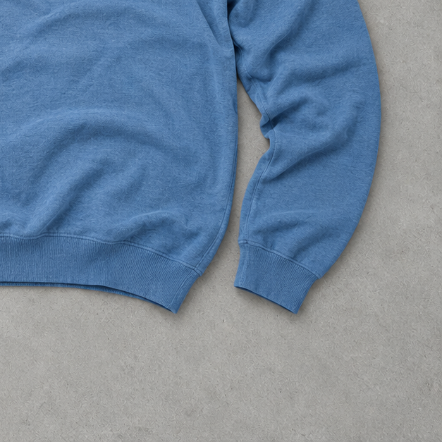 Ralph Lauren Sweater Blau Stitched Logo Limited (L)