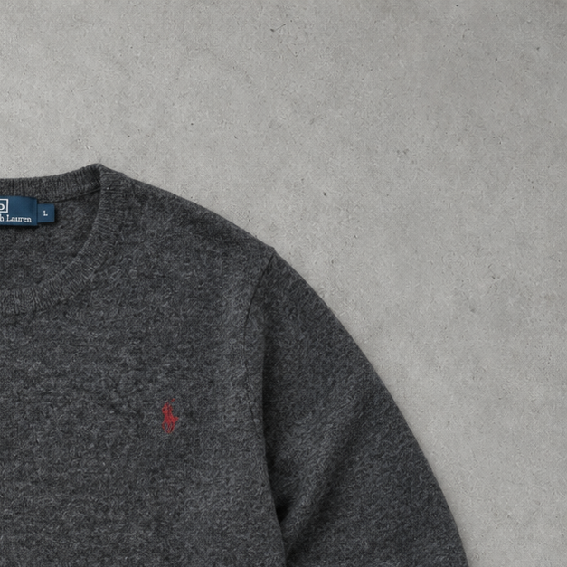 Polo Ralph Lauren Sweater Grau Rare (L)