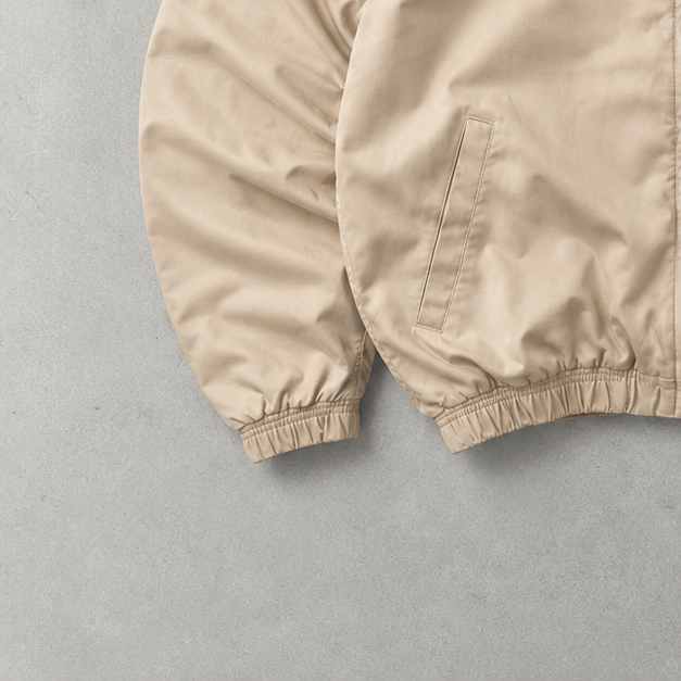 Ralph Lauren Harrington Jacket Beige, Marineblau Limited (S)