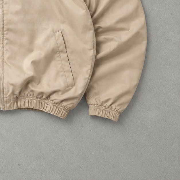 Ralph Lauren Harrington Jacket Beige, Marineblau Limited (S)