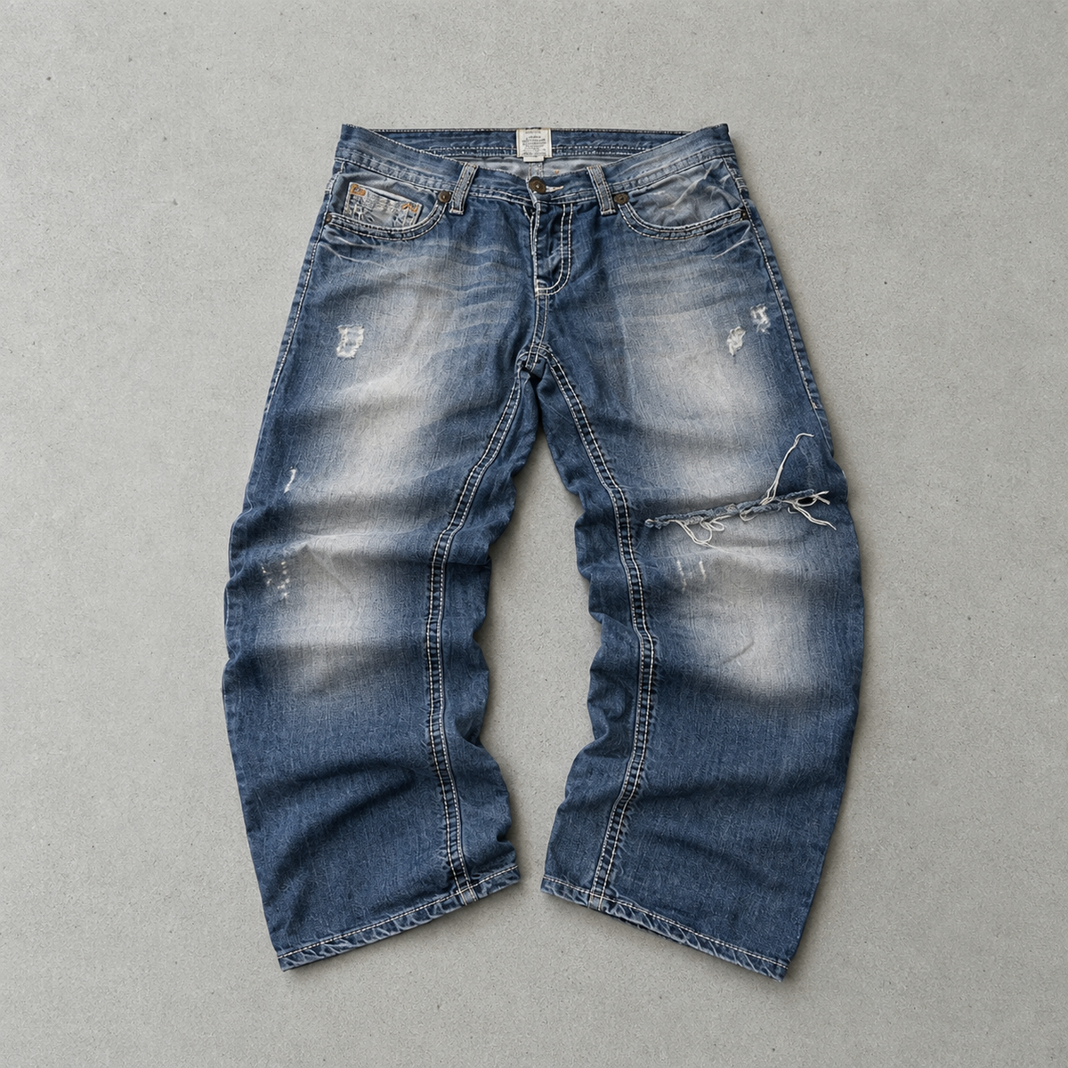 True Religion Straight Fit Jeans Blau, Hellblau Rare (W30 | DE 46)