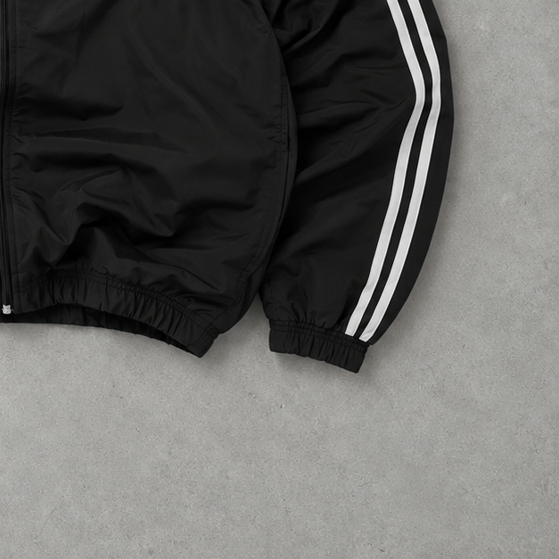 Newcastle United Adidas Track Jacket Black/White Rare (L)