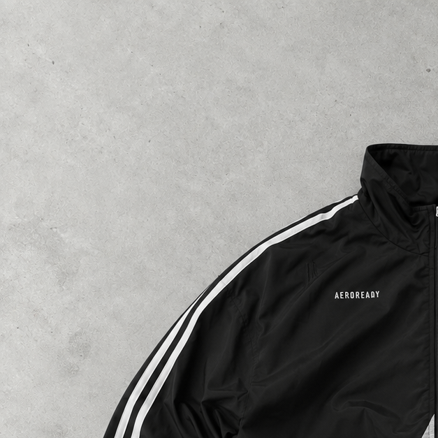 Newcastle United Adidas Track Jacket Black/White Rare (L)