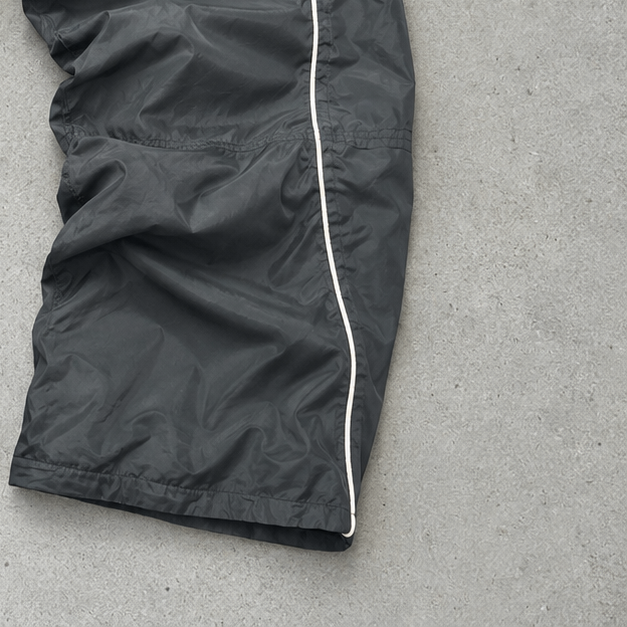 Y2K Adidas Track Pants Schwarz Limited (S)