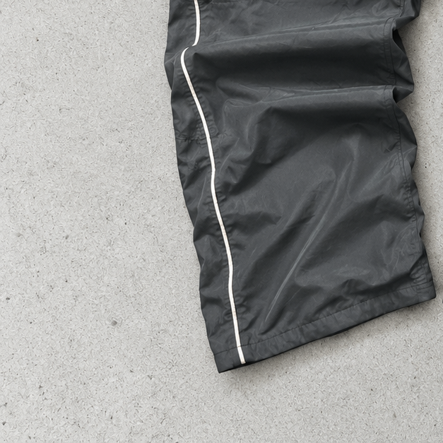 Y2K Adidas Track Pants Schwarz Limited (S)
