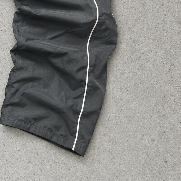 Y2K Adidas Track Pants Schwarz Limited (S)