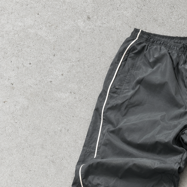 Y2K Adidas Track Pants Schwarz Limited (S)