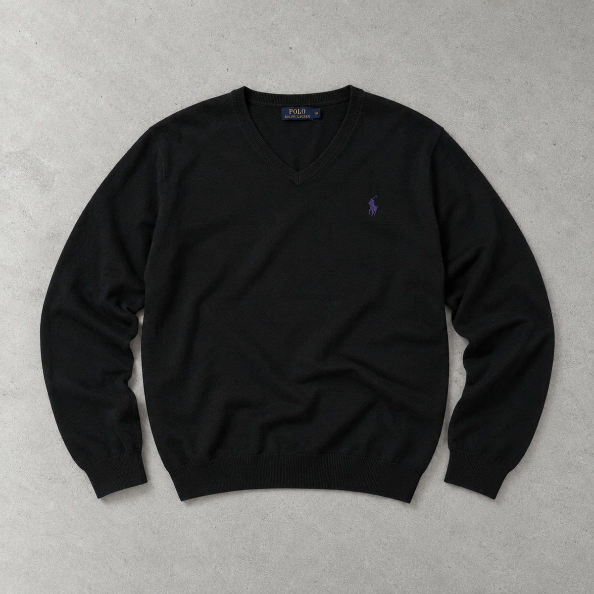 Ralph Lauren Sweater Schwarz Rare (L)