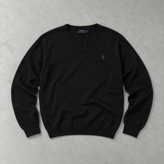 Ralph Lauren Sweater Schwarz Rare (L)