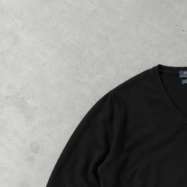 Polo Ralph Lauren Sweater Schwarz Limited (XXL) Stitched Logo