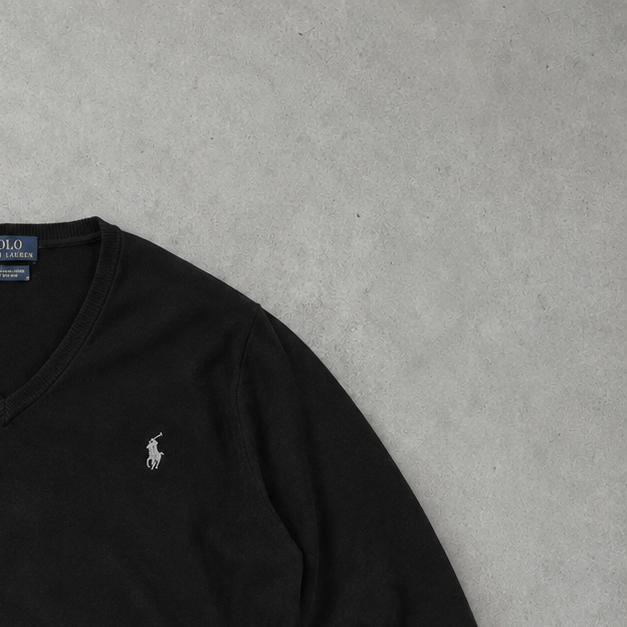 Polo Ralph Lauren Sweater Schwarz Limited (XXL) Stitched Logo