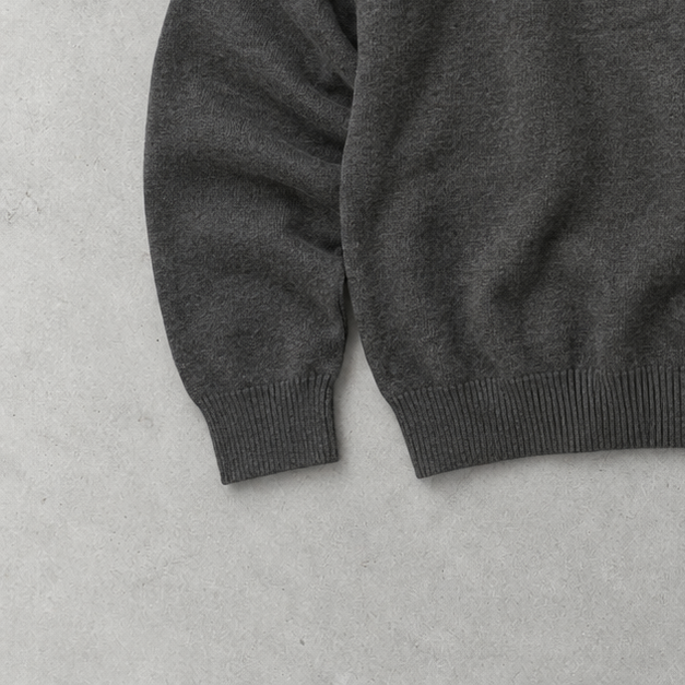 Polo Ralph Lauren Half-Zip Sweater Grau Rare (XL)
