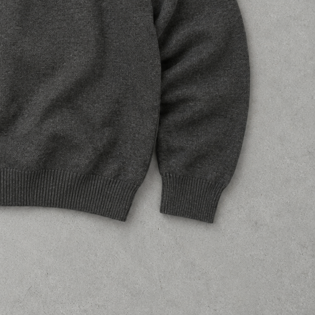 Polo Ralph Lauren Half-Zip Sweater Grau Rare (XL)