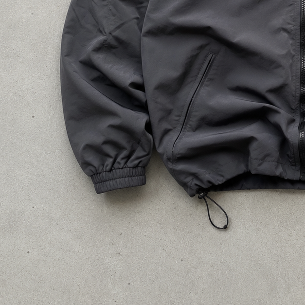 Y2K Champion Bomber Jacket Black Rare (XL)