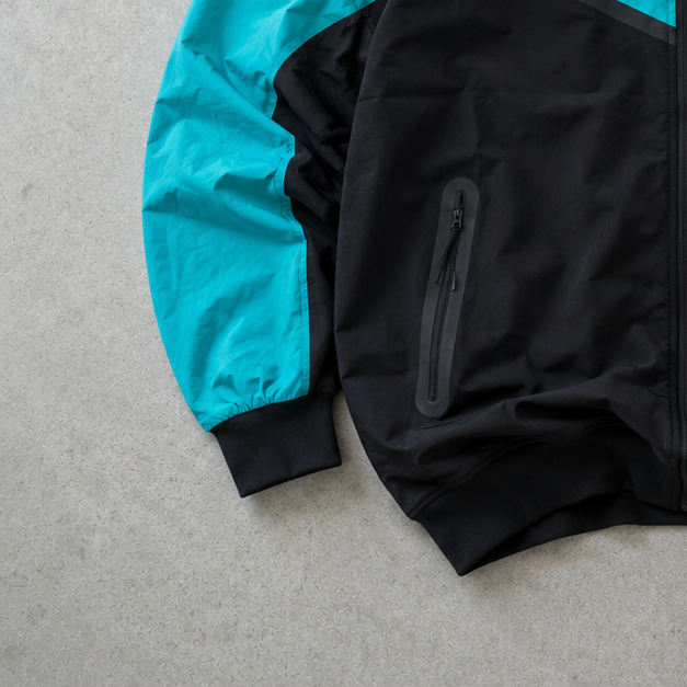 Nike Windbreaker Türkis, Black Limited (Size L)
