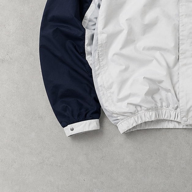 Adidas Jacket Grau, Marineblau Limited (Size M)