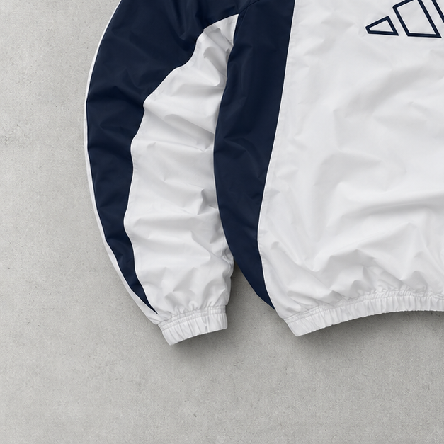 Adidas Jacket Grau, Marineblau Limited (Size M)