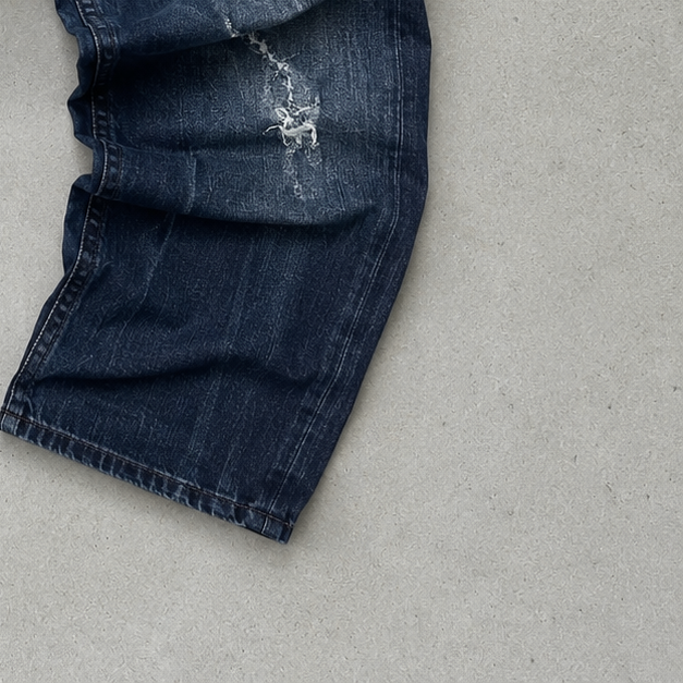 Y2K 90s Vintage True Religion Skinny Jeans Marineblau Limited (W30 | DE 46)