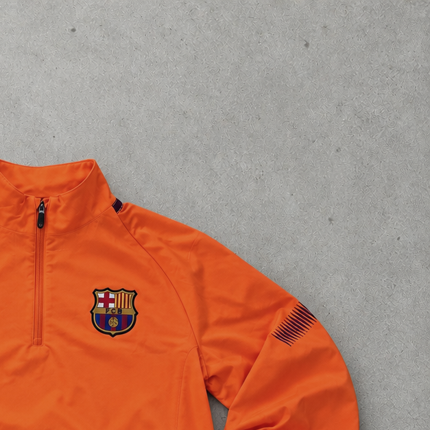 FC Barcelona Nike Tracksuit Orange Rare (S)
