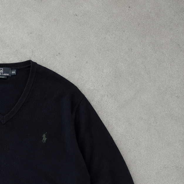 Polo Ralph Lauren Sweater Marineblau Rare (XXL)