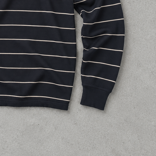 Ralph Lauren Crewneck Sweater Marineblau, Weiß Rare (XL) Stitched Logo