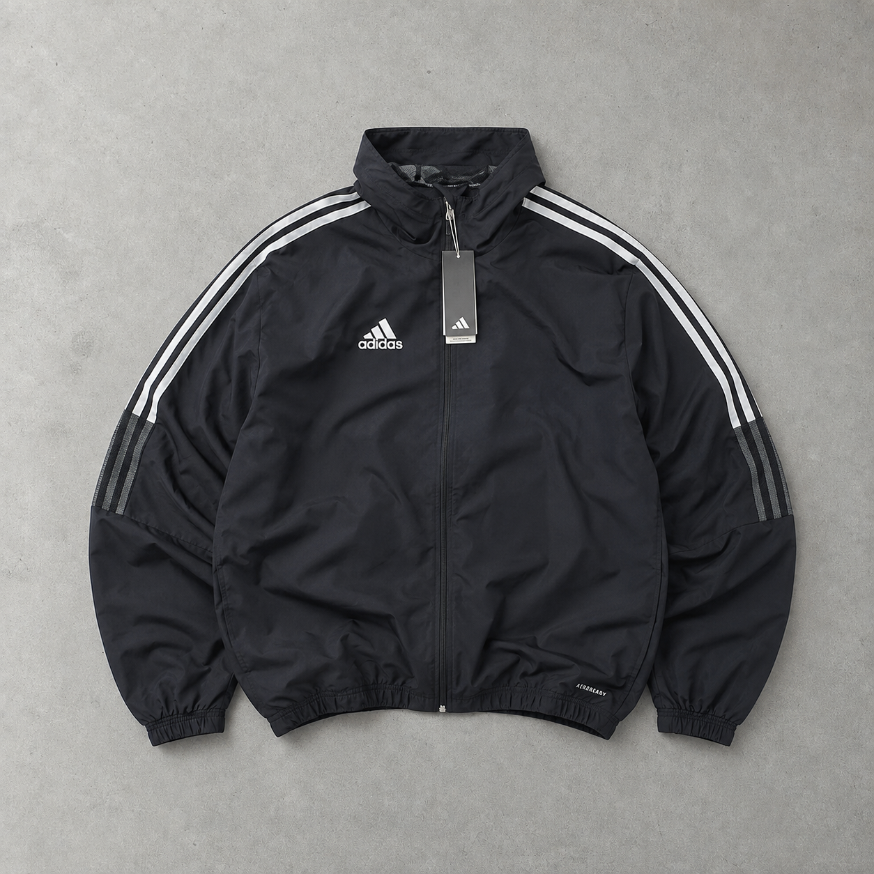 Adidas Windbreaker Schwarz Limited (Size M)