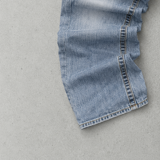 Y2K 2000s Vintage True Religion Joey Baggy Jeans Hellblau Rare (W32 | DE 48)