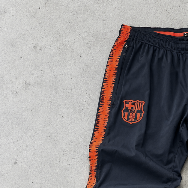 Pantalon de jogging Nike FC Barcelona bleu marine édition limitée (M)